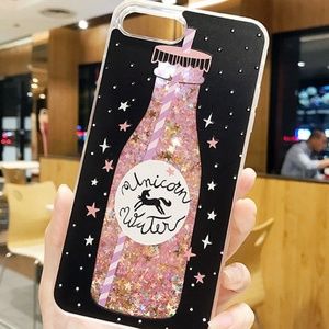 Host Pick New*Unicorn Water Pink iPhone X Case